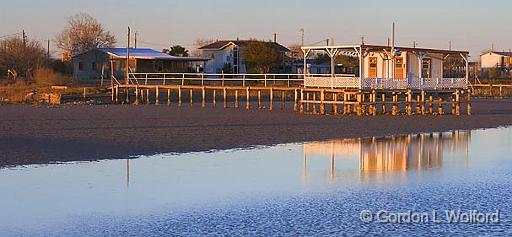 High 'n Dry_37129-30.jpg - Powderhorn LakeUntil visiting the Gulf coast, I never realized how much wind canaffect water levels. At this location, on the north side of PowederhornLake, wind from the north (as we've had for several days) blows the lakewater to the south away from us and leaves things high and dry that areusually out in the water. Pretty amazing.Photographed along the Gulf coast near Port Lavaca, Texas, USA.